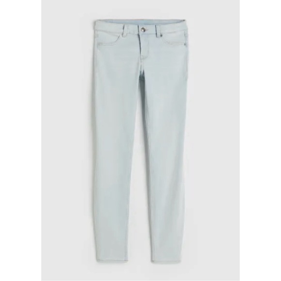 Iris Jeans | Sage Pastel Green Low-Mid Rise Pants Summer Skinny Jeans - Picture 1 of 12